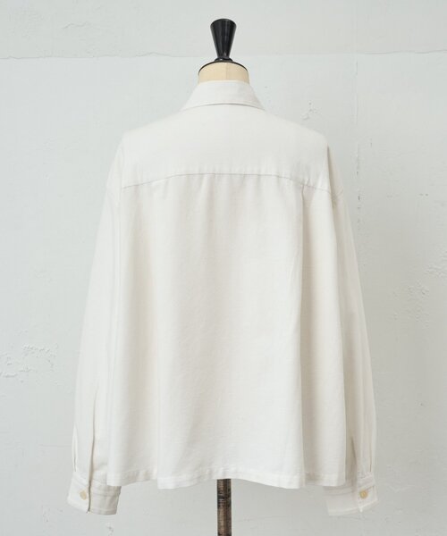 LIVETART(リヴェタート)の「《KHADI&CO》比翼コットンシャツ(シャツ/ブラウス・レディース・ホワイト・MEDIUM)」の5枚目の写真