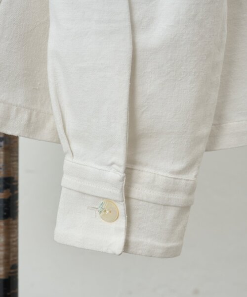 LIVETART(リヴェタート)の「《KHADI&CO》比翼コットンシャツ(シャツ/ブラウス・レディース・ホワイト・MEDIUM)」の9枚目の写真