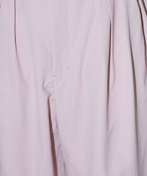 PUBLUX(パブリュクス)の「PUBLUX/パブリュクス カラー タック スラックス パンツ 限定展開(その他パンツ・レディース・ブラック/ピンク/ベージュ・フリ-)」の10枚目の写真