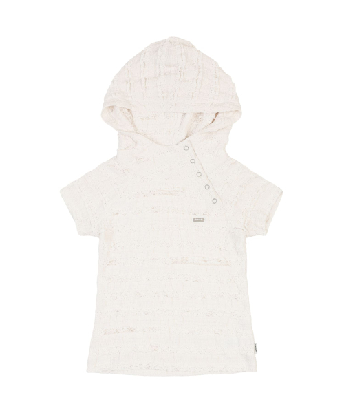 ORDINARY HOLIDAY（オーディナリー ホリデー）の「FRILL HOODIE [IVORY]（Tシャツ/カットソー・レディース・その他・FREE）」の3枚目の写真