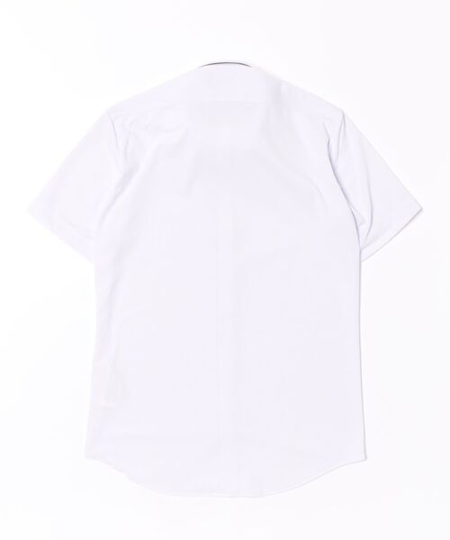 TAKA-Q(タカキュー)の「ワイシャツ メンズ ストレッチ 吸水速乾 ノンアイロン ボタンダウン 半袖 ビジネス ドレス NEWスタンダードフィット(ビジネスシャツ・メンズ・パープル・MEDIUM/X-LARGE/3L/LARGE/S)」の3枚目の写真