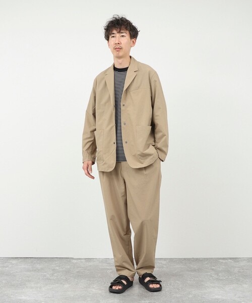 NANGA（ナンガ）の「《セットアップ対応》【NANGA】DotAir タックテーパードパンツ 通気速乾 26SS（その他パンツ・メンズ・ベージュ/ブラック・M/L）」の10枚目の写真