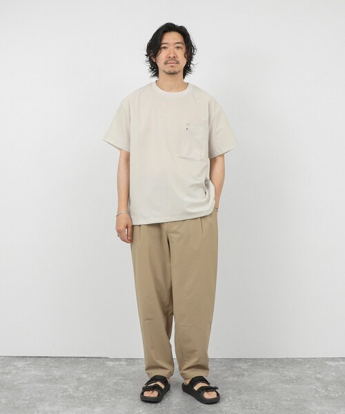 NANGA（ナンガ）の「《セットアップ対応》【NANGA】DotAir タックテーパードパンツ 通気速乾 26SS（その他パンツ・メンズ・ベージュ/ブラック・M/L）」の14枚目の写真