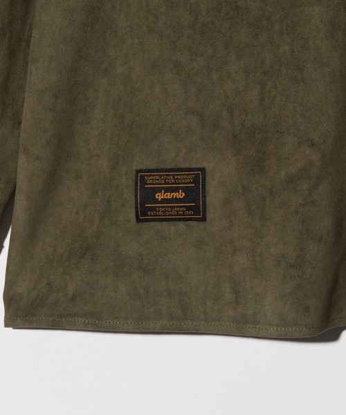glamb(グラム)の「Velour Pajamas Shirt / ベロアパジャマシャツ(シャツ/ブラウス・メンズ・ブラック/カーキ・S/M/L)」の12枚目の写真