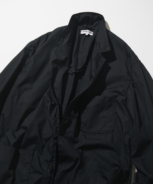 CAHLUMN（カウラム）の「CAHLUMN/カウラム Broadcloth 3B Jacket（テーラードジャケット・メンズ・ブラウン/ネイビー・MEDIUM/LARGE/X-LARGE/XX-LARGE）」の8枚目の写真