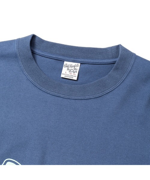 CALEE（キャリー）の「CALEES DROP L/S TEE（Tシャツ/カットソー・メンズ・ネイビー/ブラック・MEDIUM/LARGE/SMALL）」の4枚目の写真