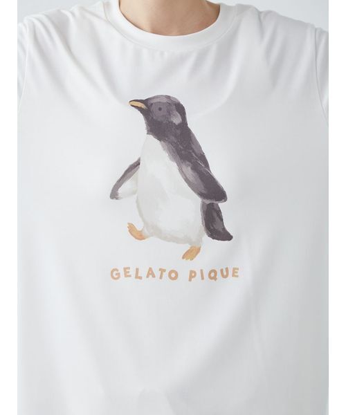 ONLINE限定】【接触冷感】シーアニマル柄ワンポイントTシャツ&ショート