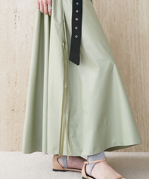 Long flared skirt／ロングフレアスカート（スカート）｜SOEMIN
