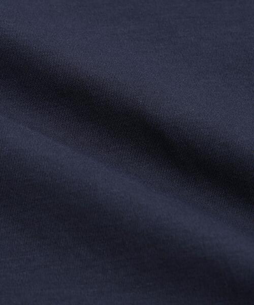 NANO universe(ナノユニバース)の「チュールスリーブスムースカットソー(Tシャツ/カットソー・レディース・オフホワイト/ネイビー/グレー・FREE)」の5枚目の写真