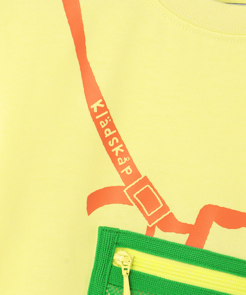 kladskap(クレードスコープ)の「虫カゴ半袖Tシャツ(Tシャツ/カットソー・キッズ・サックスブルー/イエロー・90cm/110cm/100cm/120cm/130cm)」の9枚目の写真