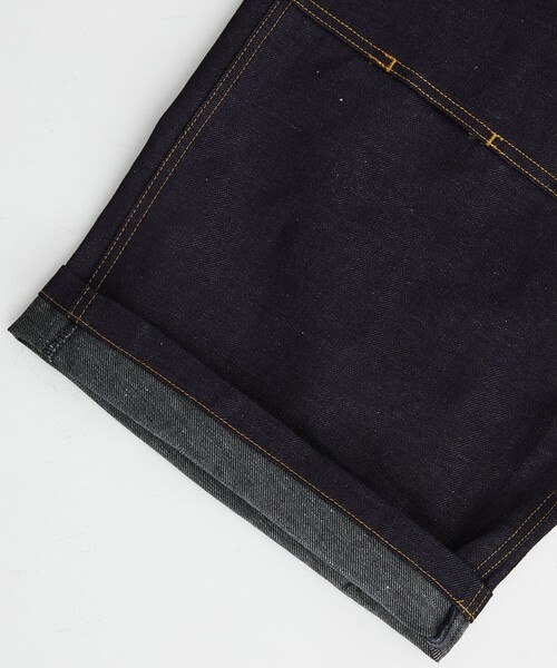UNITED TOKYO(ユナイテッドトウキョウ)の「【数量限定/SETUP可】9.5oz LINEN DENIM ペインターパンツ |リネン混/サマーデニム/防臭性/抗菌/抗酸化/梅雨対策/べた付き防止/ムレ防止(その他パンツ・メンズ・インディゴブルー/ブラック・1/2)」の12枚目の写真