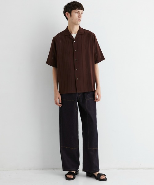UNITED TOKYO(ユナイテッドトウキョウ)の「【数量限定/SETUP可】9.5oz LINEN DENIM ペインターパンツ |リネン混/サマーデニム/防臭性/抗菌/抗酸化/梅雨対策/べた付き防止/ムレ防止(その他パンツ・メンズ・インディゴブルー/ブラック・1/2)」の3枚目の写真