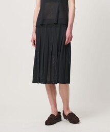 ATTISESSION＞レース ドッキング Tシャツ（Tシャツ/カットソー