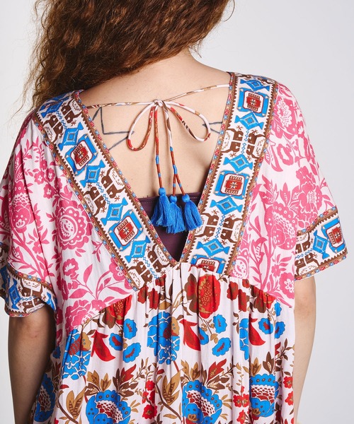 HLAADA(フラーダ)の「HLAADA for ROSEBUD/FLOWER PRINT DRESS(ワンピース・レディース・レッド/マルチ・ONE SIZE)」の20枚目の写真