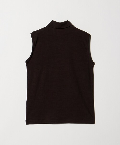 Steven Alan(スティーブンアラン)の「<Steven Alan>ウール ジャージー ノースリーブ プルオーバー(Tシャツ/カットソー・レディース・オフホワイト/ブラック/ダークブラウン・FREE)」の8枚目の写真
