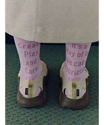 emmi | 【emmi×KEEN】WA-SHI SOCKS CREW(ソックス/靴下)