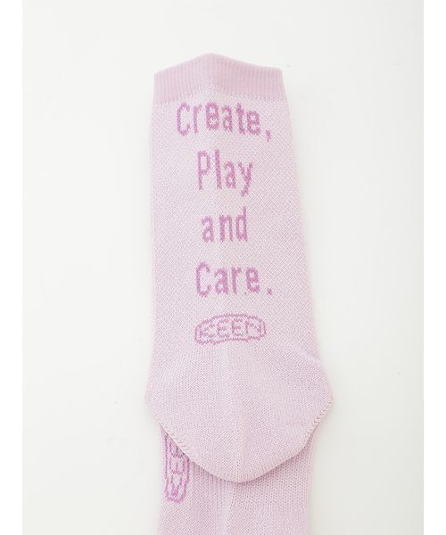 emmi(エミ)の「【emmi×KEEN】WA-SHI SOCKS CREW(ソックス/靴下・レディース・ライトピンク・S)」の4枚目の写真