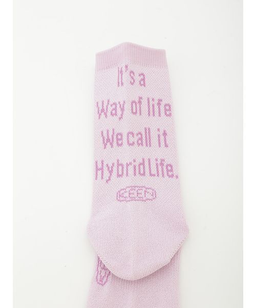 emmi(エミ)の「【emmi×KEEN】WA-SHI SOCKS CREW(ソックス/靴下・レディース・ライトピンク・S)」の8枚目の写真