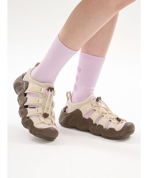 emmi(エミ)の「【emmi×KEEN】WA-SHI SOCKS CREW(ソックス/靴下・レディース・ライトピンク・S)」の7枚目の写真
