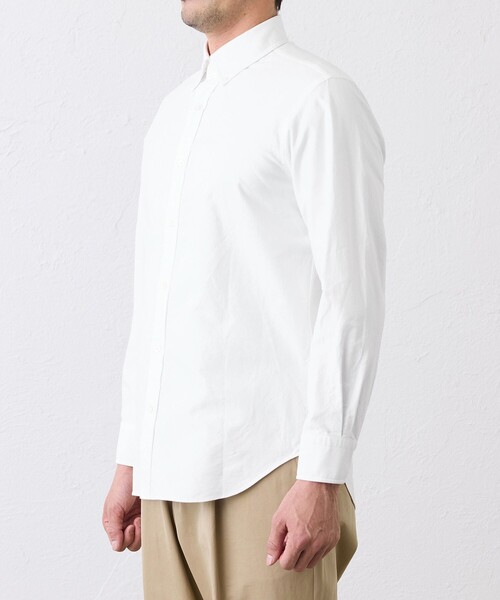 S.ESSENTIALS(エスエッセンシャルズ)の「sea island cotton ボタンダウンシャツ(シャツ/ブラウス・メンズ・オフホワイト・41/42)」の5枚目の写真