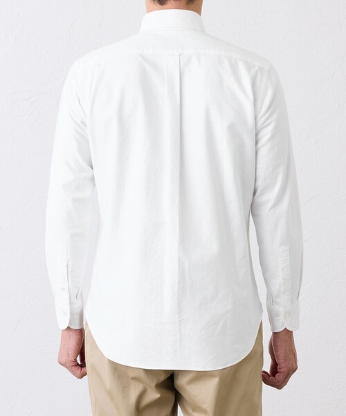 S.ESSENTIALS(エスエッセンシャルズ)の「sea island cotton ボタンダウンシャツ(シャツ/ブラウス・メンズ・オフホワイト・41/42)」の6枚目の写真