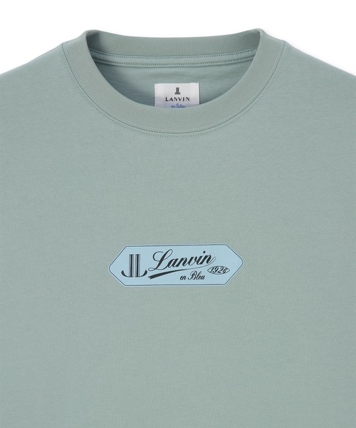 LANVIN en Bleu(ランバンオンブルー)の「”100th Anniversary" ネームタグ Tシャツ(Tシャツ/カットソー・メンズ・ホワイト/ミント・52/50/48/46)」の11枚目の写真