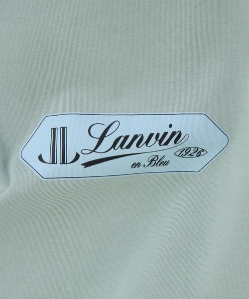 LANVIN en Bleu(ランバンオンブルー)の「”100th Anniversary" ネームタグ Tシャツ(Tシャツ/カットソー・メンズ・ホワイト/ミント・52/50/48/46)」の14枚目の写真