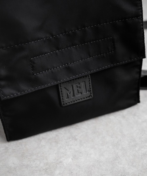 MEI(メイ)の「MEI メイ MINI SHOULDER ミニショルダーフラップバッグ(ショルダーバッグ・メンズ・ブラック・FREE)」の19枚目の写真