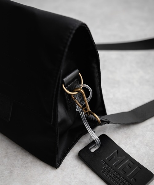 MEI(メイ)の「MEI メイ MINI SHOULDER ミニショルダーフラップバッグ(ショルダーバッグ・メンズ・ブラック・FREE)」の22枚目の写真