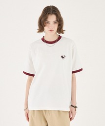 HEART EMBLEM RINGER TEE / ハートエンブレムリンガーTシャツ