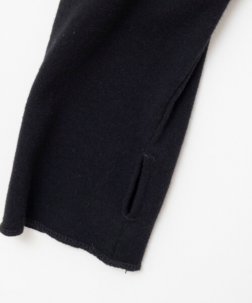 MAQWEL(マクウェル)の「【MAQWEL/マクウェル】COTTON RIB ハーフジッププルオーバー(Tシャツ/カットソー・レディース・ブラック/ブラウン/アイボリー・FREE)」の11枚目の写真