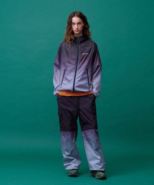 MENASOO（ミナス）の「Gradient Convertible Hiking Pants_Black（スウェットパンツ・レディース・ブラック・S/M）」の8枚目の写真