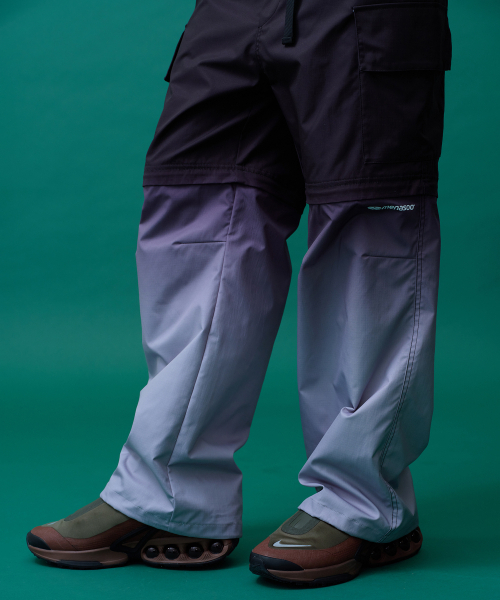 MENASOO（ミナス）の「Gradient Convertible Hiking Pants_Black（スウェットパンツ・レディース・ブラック・S/M）」の13枚目の写真
