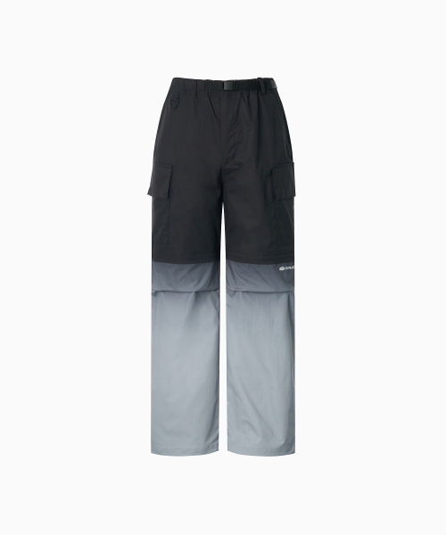 MENASOO（ミナス）の「Gradient Convertible Hiking Pants_Black（スウェットパンツ・レディース・ブラック・S/M）」の18枚目の写真