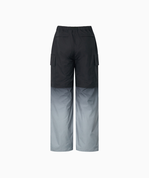 MENASOO（ミナス）の「Gradient Convertible Hiking Pants_Black（スウェットパンツ・レディース・ブラック・S/M）」の19枚目の写真