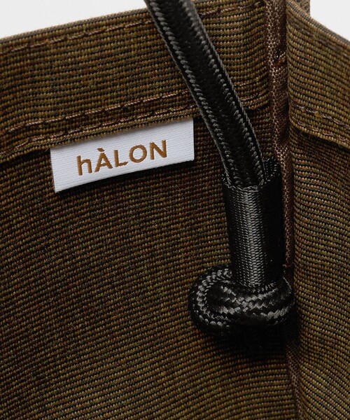 hALON（アーロン）の「＜hALON＞Sunbrella サンブレラ トートバッグ（トートバッグ・メンズ・ダークブラウン/ブラック・FREE）」の11枚目の写真