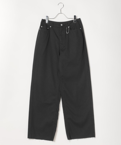 BAYFLOW(ベイフロー)の「【知久友里恵さんコラボ】オーバルカラビナセットパンツ(デニムパンツ・レディース・インディゴブルー/ブラック/カーキ・SMALL/MEDIUM)」の17枚目の写真