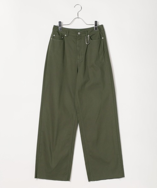 BAYFLOW(ベイフロー)の「【知久友里恵さんコラボ】オーバルカラビナセットパンツ(デニムパンツ・レディース・インディゴブルー/ブラック/カーキ・SMALL/MEDIUM)」の19枚目の写真