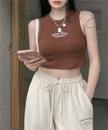 ノースリーブ タンクトップ レディース