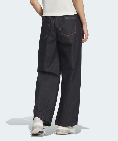 adidas(アディダス)の「STSV デニムパンツ / アディダス adidas(その他パンツ・レディース・ブルー・X-SMALL/MEDIUM/X-LARGE/SMALL/XX-LARGE/LARGE)」の2枚目の写真