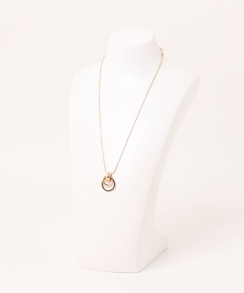 almo(アルモ)の「ゴールドネックレス&ピアスセット/両耳用/レディース(T3)(ピアス(両耳用)・レディース・ゴールド・FREE)」の2枚目の写真