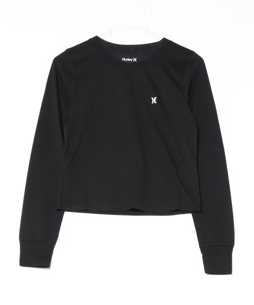Hurley (ハーレー)の「Hurley/ハーレー SIGNATURE LOGO LS TEE ロンT WCLS262014(Tシャツ/カットソー・レディース・オフホワイト/ブラウン/ブラック・M/S)」の3枚目の写真