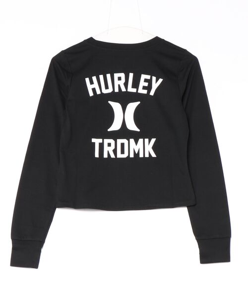 Hurley (ハーレー)の「Hurley/ハーレー SIGNATURE LOGO LS TEE ロンT WCLS262014(Tシャツ/カットソー・レディース・オフホワイト/ブラウン/ブラック・M/S)」の4枚目の写真
