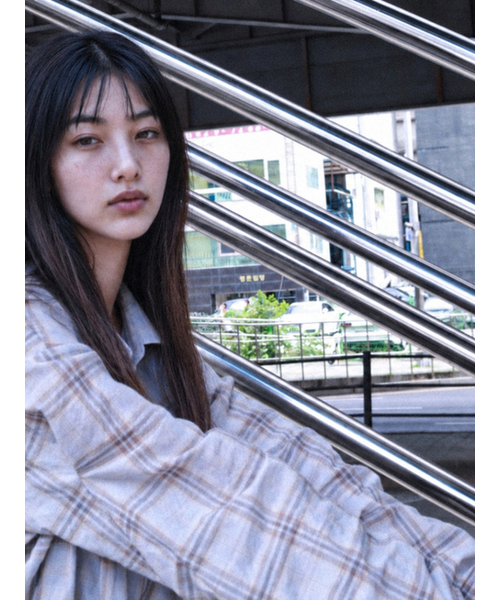 REHEAT(リヒート)の「OVERSIZED POCKET SHIRT_SKY BLUE(シャツ/ブラウス・レディース・その他・FREE)」の5枚目の写真