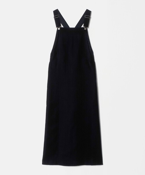 UNITED ARROWS(ユナイテッドアローズ)の「ベルベット サロペット スカート(サロペット/オーバーオール・レディース・ネイビー/ブラック・38/36)」の12枚目の写真