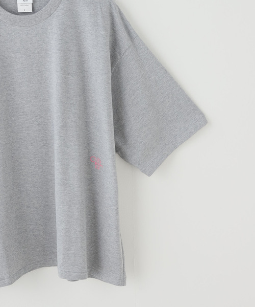 COTTON RESEARCH CLUB(コットンリサーチクラブ)の「別注【COTTON RESEARCH CLUB】OVER FIT TEE(Tシャツ/カットソー・レディース・チャコールグレー/ホワイト/ネイビー・FREE)」の13枚目の写真