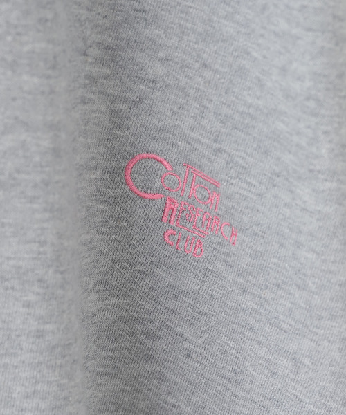 COTTON RESEARCH CLUB(コットンリサーチクラブ)の「別注【COTTON RESEARCH CLUB】OVER FIT TEE(Tシャツ/カットソー・レディース・チャコールグレー/ホワイト/ネイビー・FREE)」の14枚目の写真