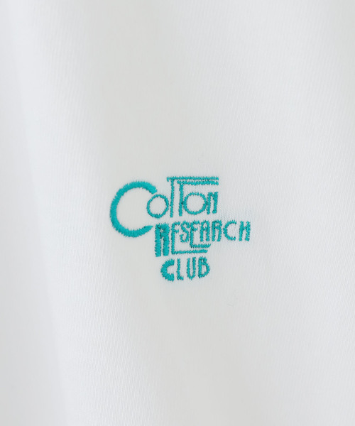 COTTON RESEARCH CLUB(コットンリサーチクラブ)の「別注【COTTON RESEARCH CLUB】OVER FIT TEE(Tシャツ/カットソー・レディース・チャコールグレー/ホワイト/ネイビー・FREE)」の15枚目の写真