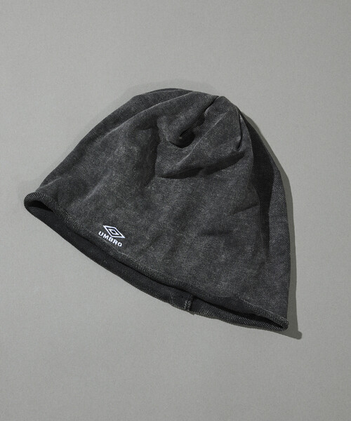 UMBRO/アンブロ SP LOGO BEANIE/別注 ロゴ 裏毛ビーニー（ニット