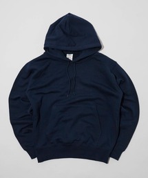 CROSS&STITCH/クロスアンドステッチ レギュラーウェイト 裏パイル スウェットプルオーバーパーカー